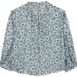 Bluse mit Blumen-Print