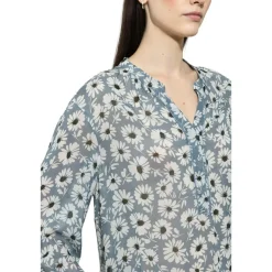 Bluse mit Blumen-Print