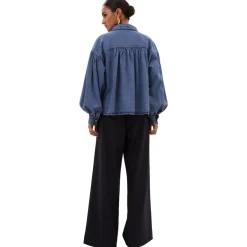 Bluse Sarah Short Denim