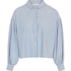 Bluse Sarah Short Pinstripe