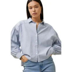 Bluse Sarah Short Pinstripe