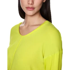 Blusenshirt mit v-neck