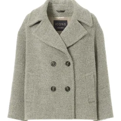 Bouclé Jacke
