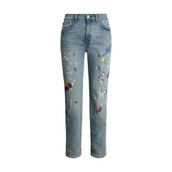 Boyfriend-Tapered-Fit Jeans