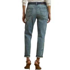 Boyfriend-Tapered-Fit Jeans
