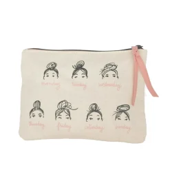 Canvas Pochette "A Week of Buns"