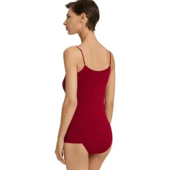 Cotton seamless Spaghetti Top