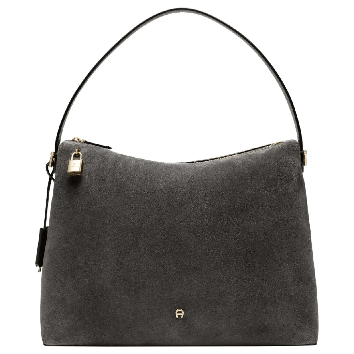 Delia Suede Beuteltasche L