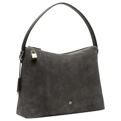 Delia Suede Beuteltasche L