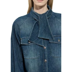 Denim Bluse