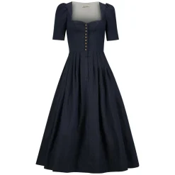 Dirndl Hannah ohne Schürze Midilänge