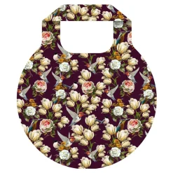Easy Bag Round XL Eisvogel Bordeaux