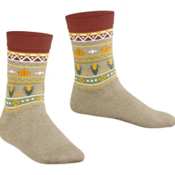 Falke pumpkin fair isle kinder