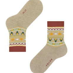 Falke pumpkin fair isle kinder