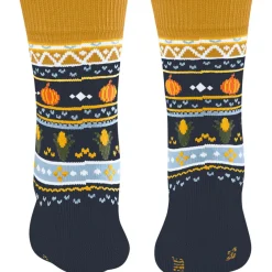 Falke pumpkin fair isle kinder