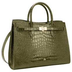 Farah Coccodrillo Handtasche L