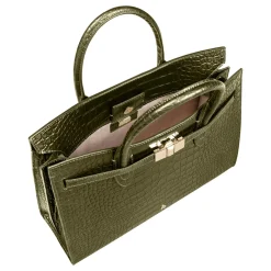 Farah Coccodrillo Handtasche L