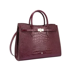 Farah Coccodrillo Handtasche L