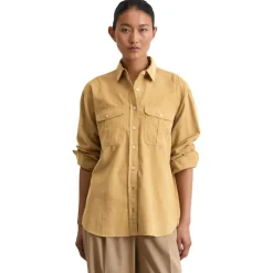 Feincord-bluse relaxed