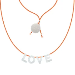 Halskette Mother of Pearl Letter