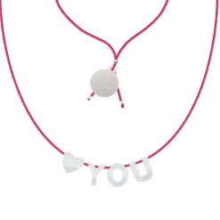 Halskette Mother of Pearl Letter