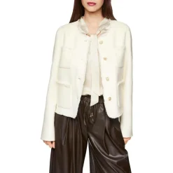 Jacke mit aufgesetzten taschen