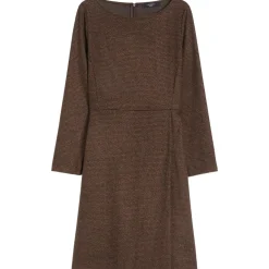 Jacquard-Jerseykleid