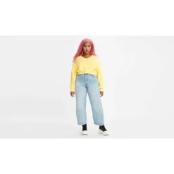 Jeans Ribcage Straight Ankle