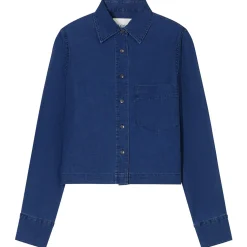 Jeansbluse