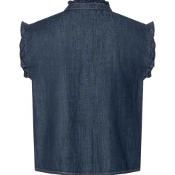 Jeansbluse