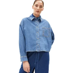 Jeansbluse Nalaani