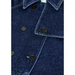 Jeans-Trenchjacke