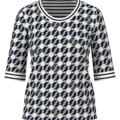 Jersey-shirt mit print
