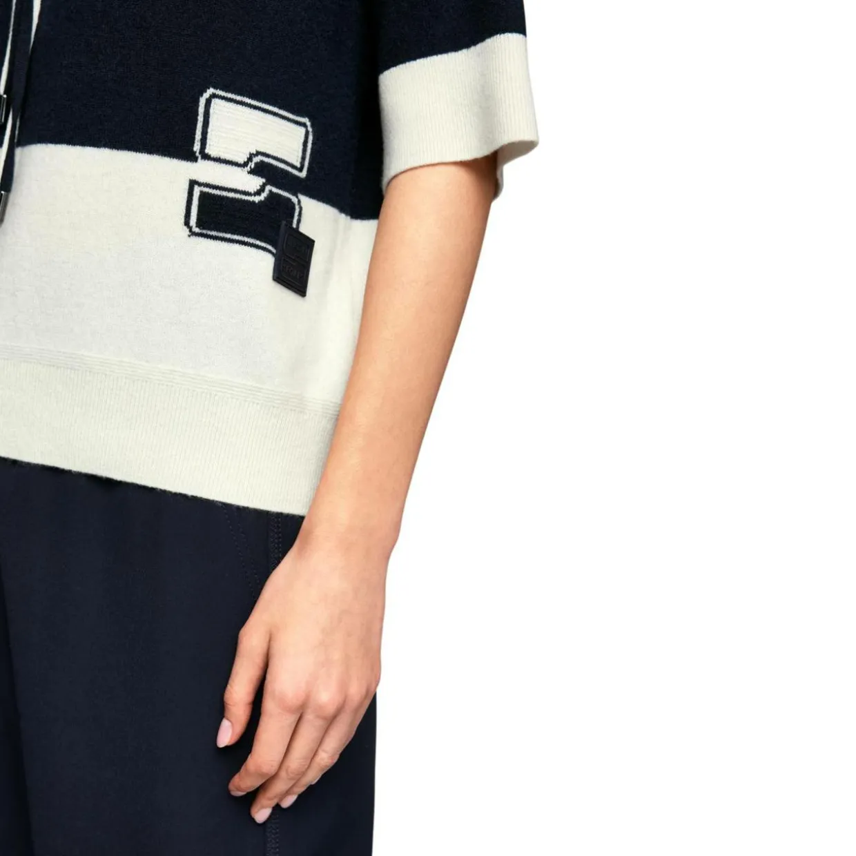 Kapuzenpullover mit Kaschmir