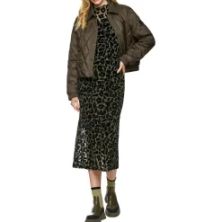 Körpernahes maxikleid aus mesh