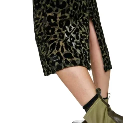 Körpernahes maxikleid aus mesh