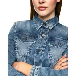 Kurze jeansjacke 