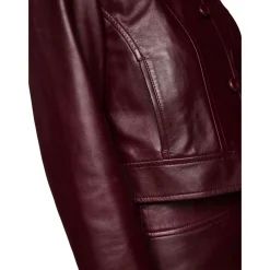Kurze Lederjacke