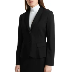 Leichter Blazer aus feinem Jersey