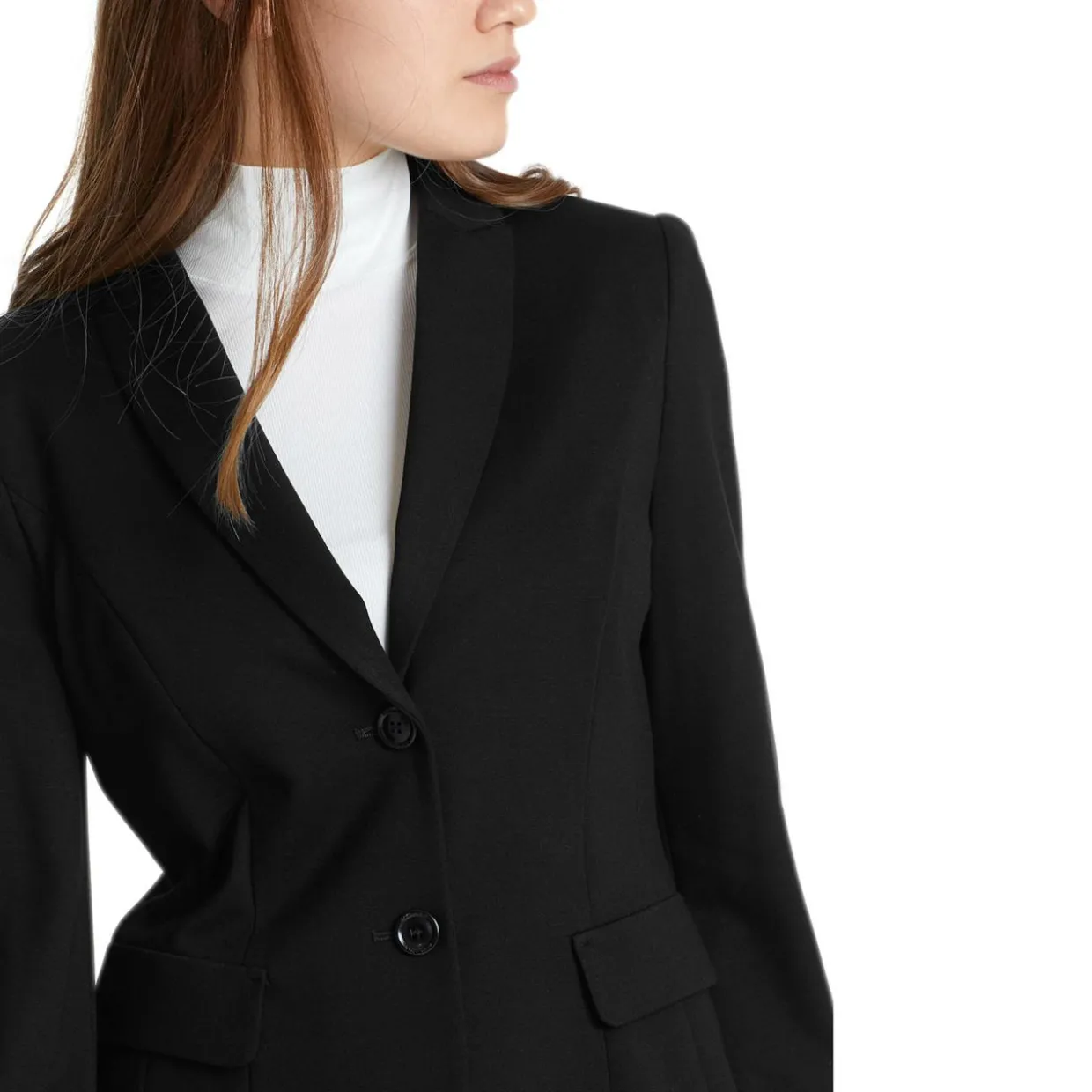 Leichter Blazer aus feinem Jersey