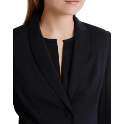 Leichter Blazer aus feinem Jersey