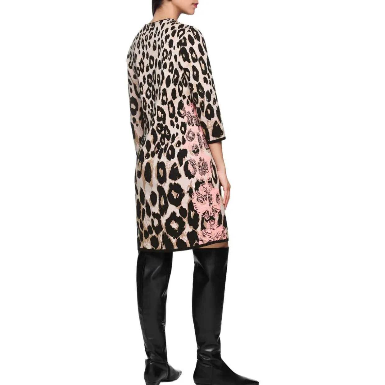 Leo-Print Kleid