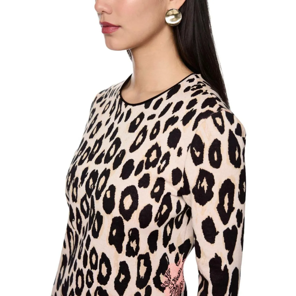 Leo-Print Kleid