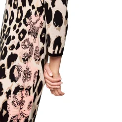 Leo-Print Kleid