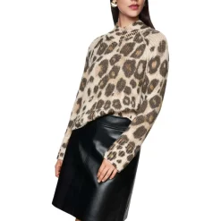 Leo-Print Pullover