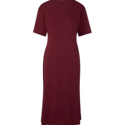 Midi-Kleid mit Schlitz