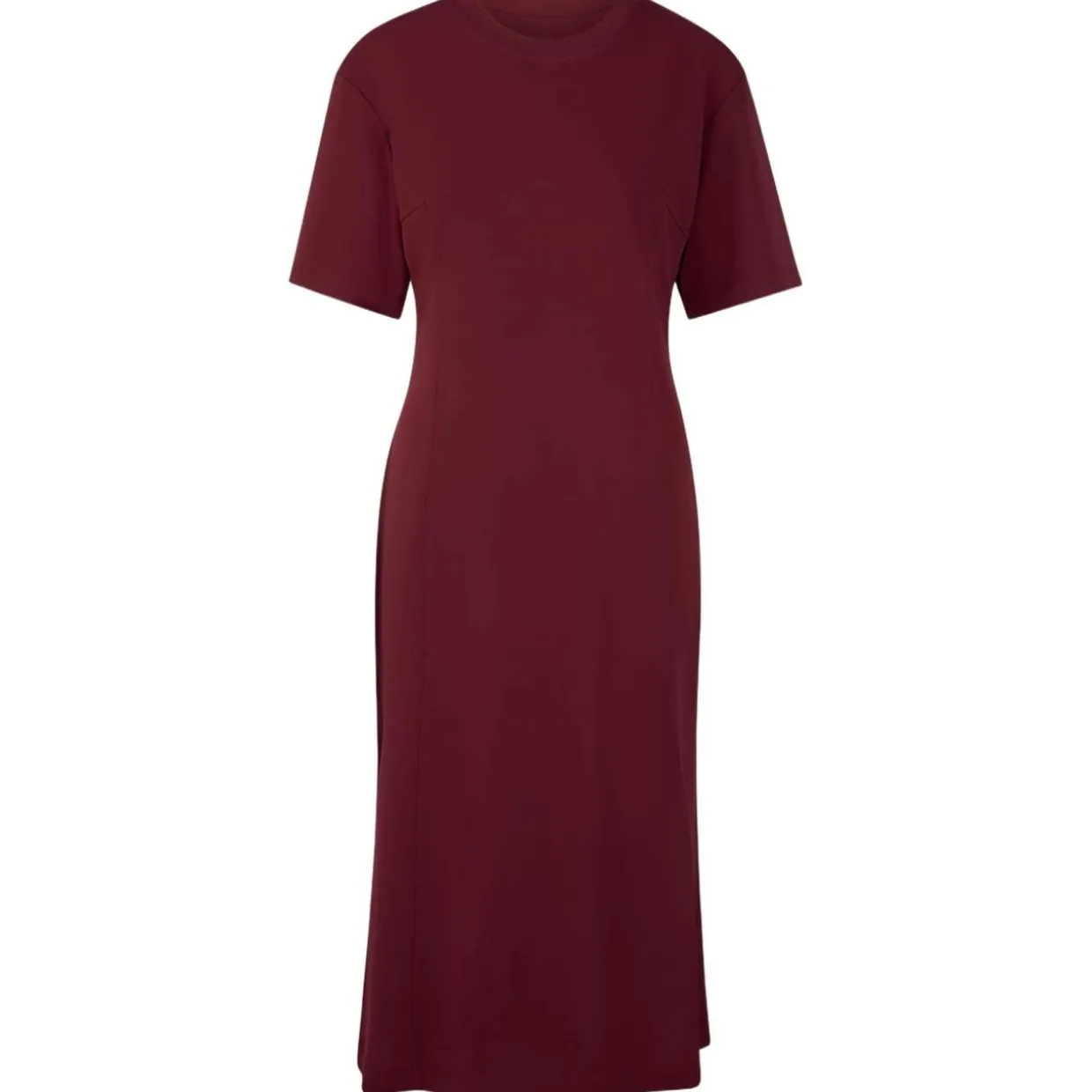 Midi-Kleid mit Schlitz