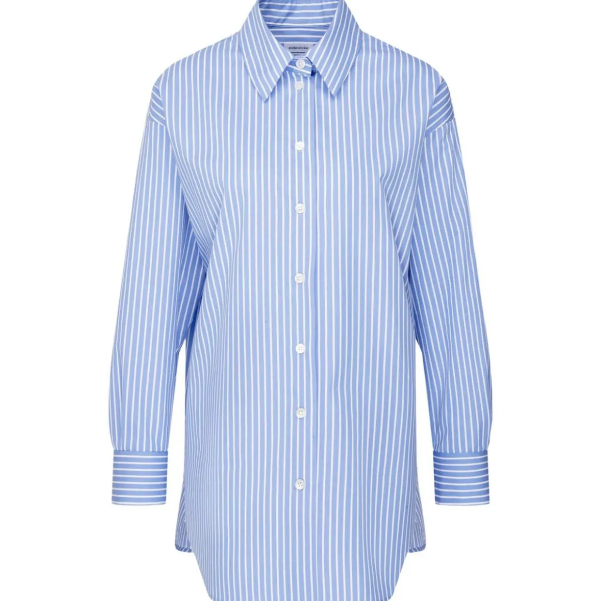 Oversized bluse aus ba