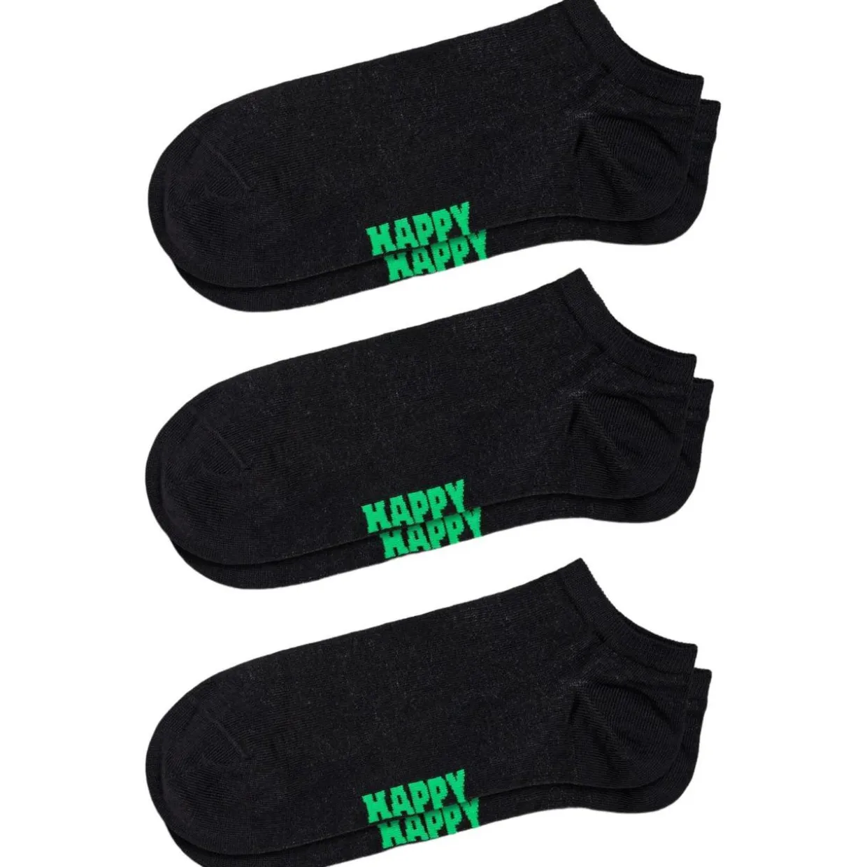 3-Pack Solid Low Socks