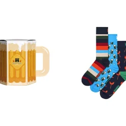 3-Pack Wurst And Beer Socks Gift Set